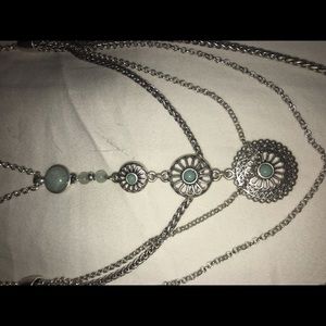 Lucky Brand long interchangeable necklace!!